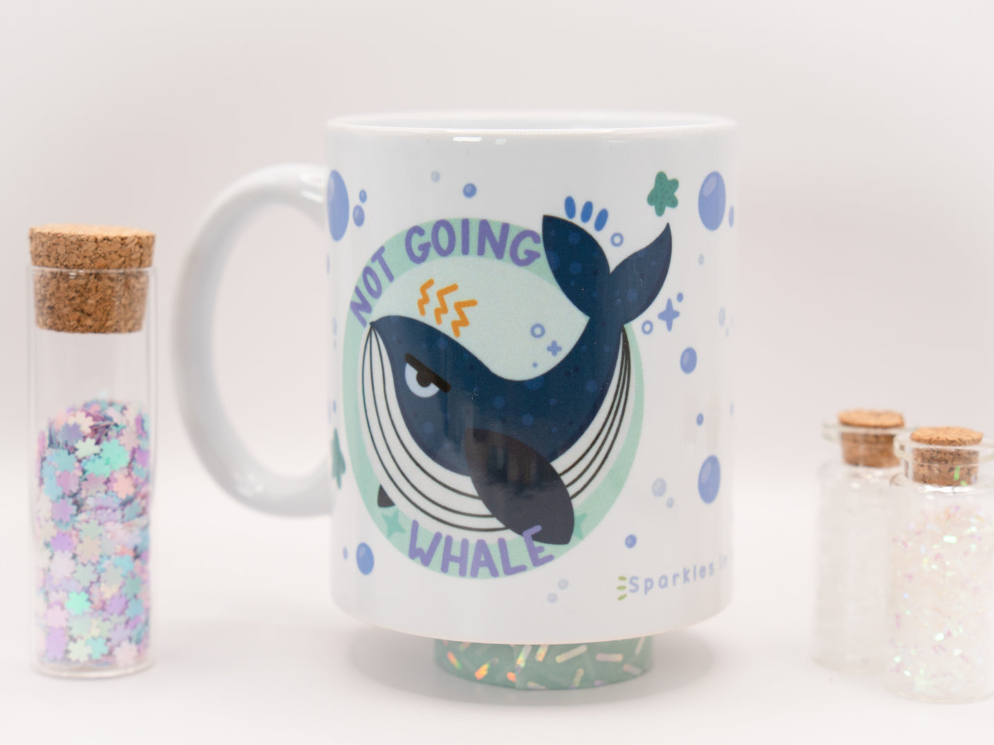 Tasse Baleine "Not Going Whale"