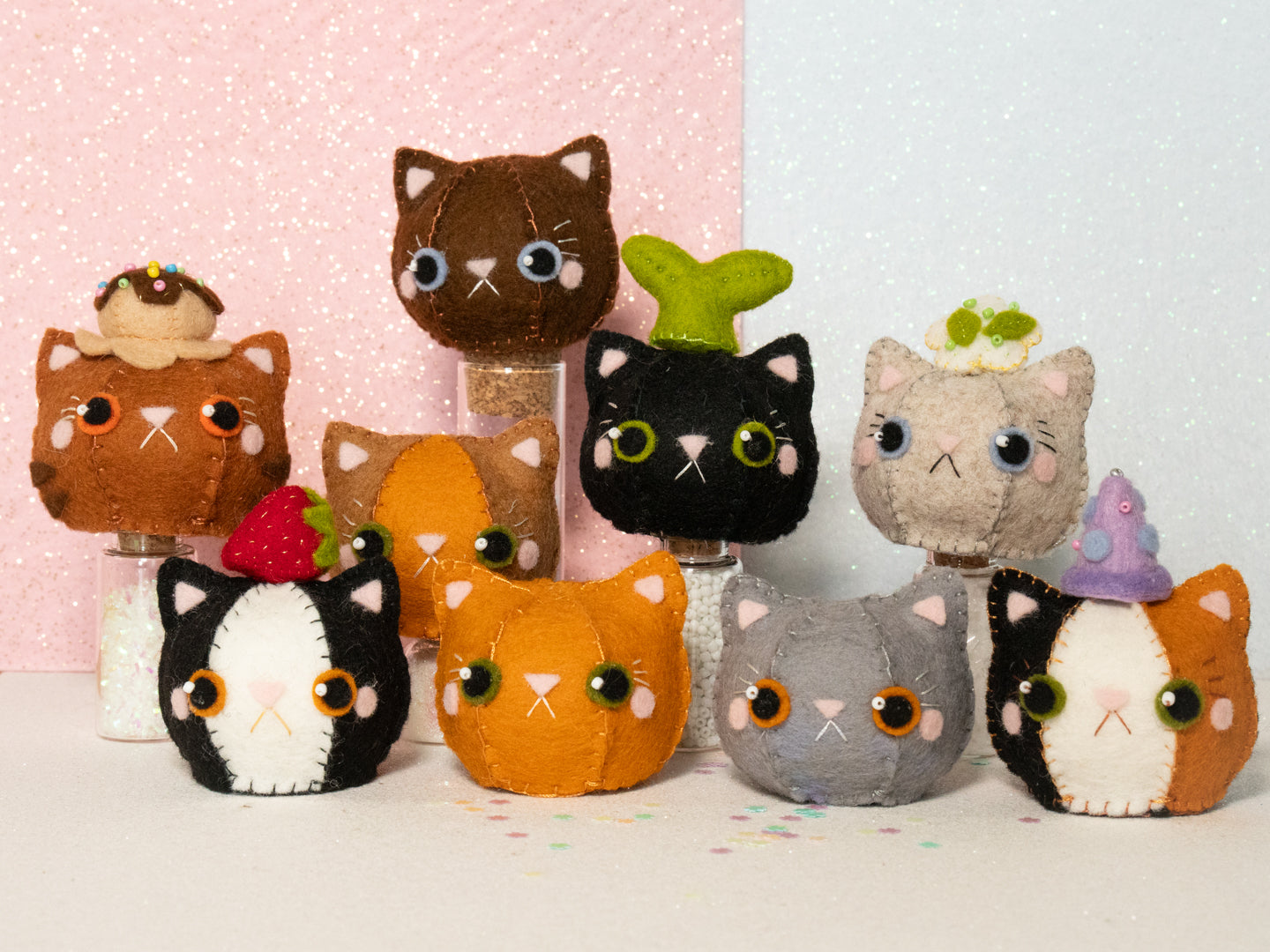 Fluffiz - Customizable Cat Head Plush