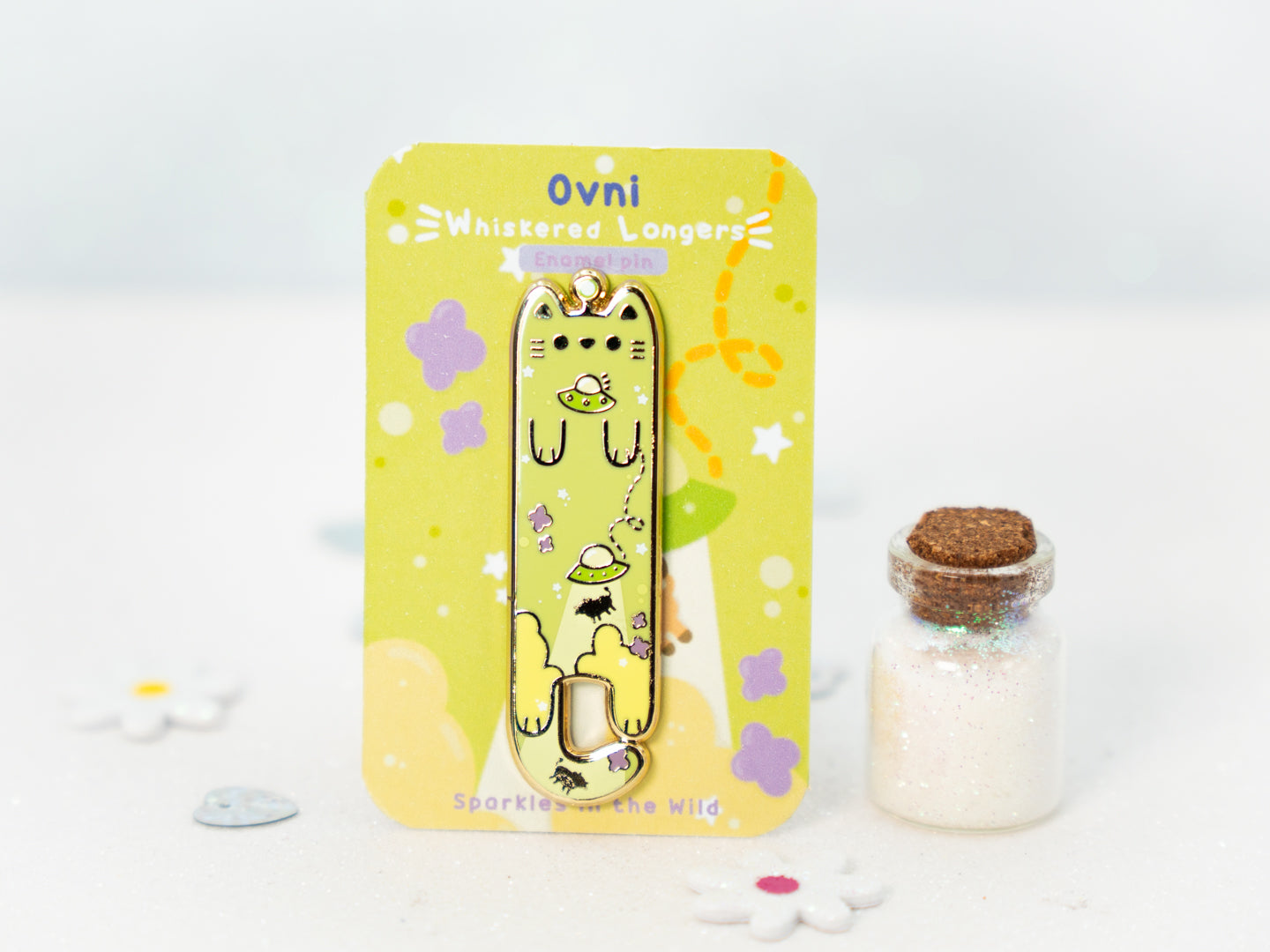 Ovni Cat Pins - Whiskered Longers Collection
