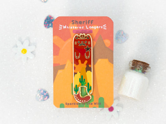 Pins Sheriff - Whiskered Longers Collection