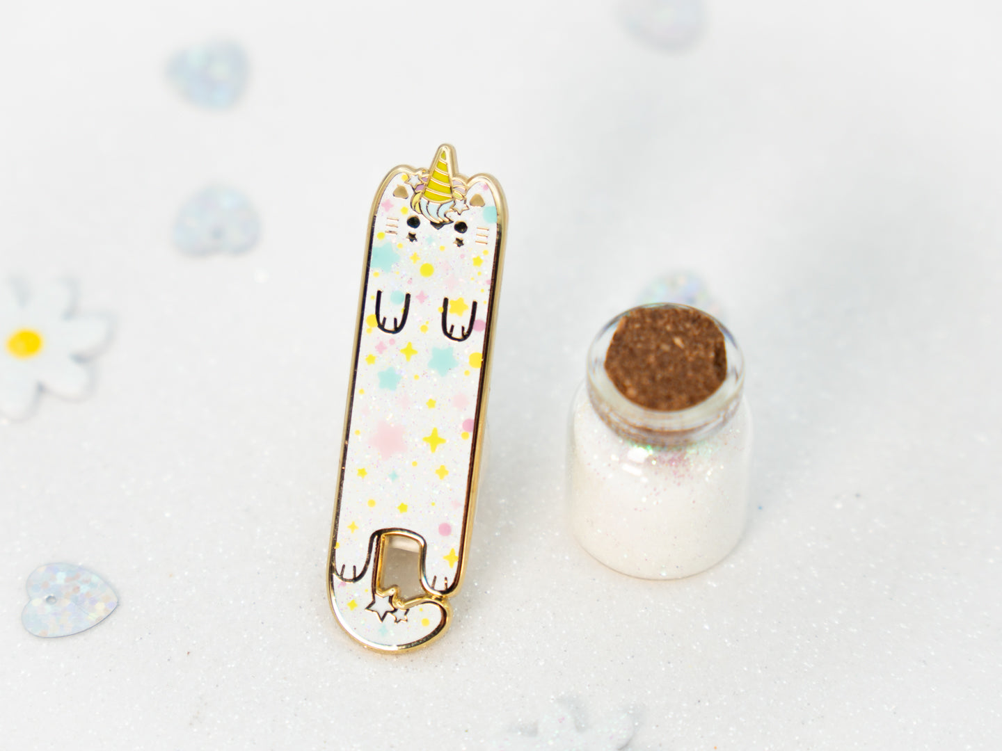 Pins Glitters - Whiskered Longers Collection