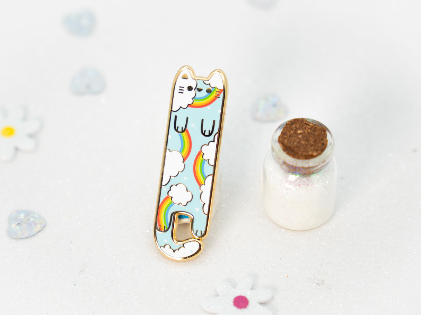 Pins Rainbow - Whiskered Longers Collection
