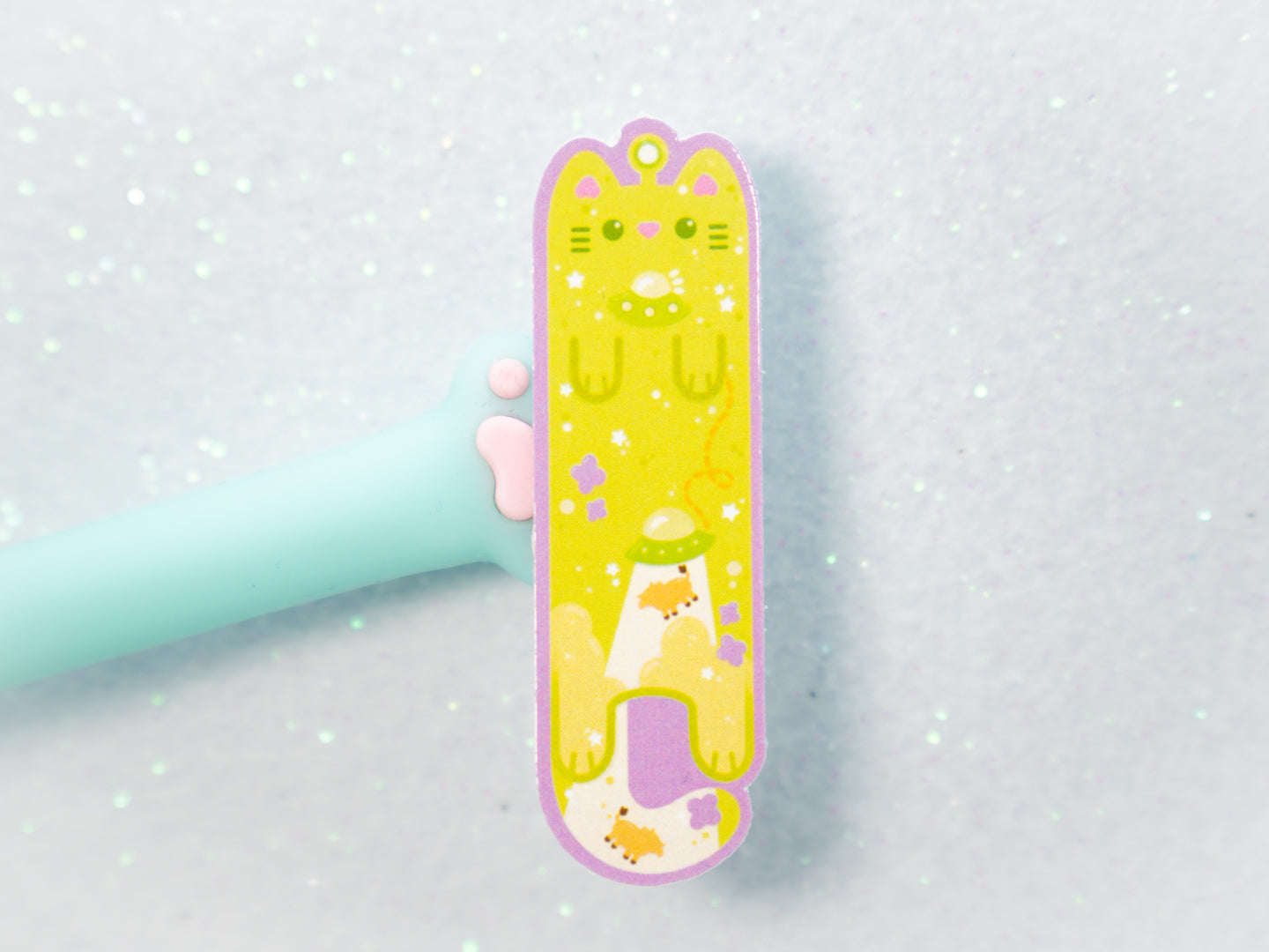 Ovni Cat Sticker - Whiskered Longers Collection