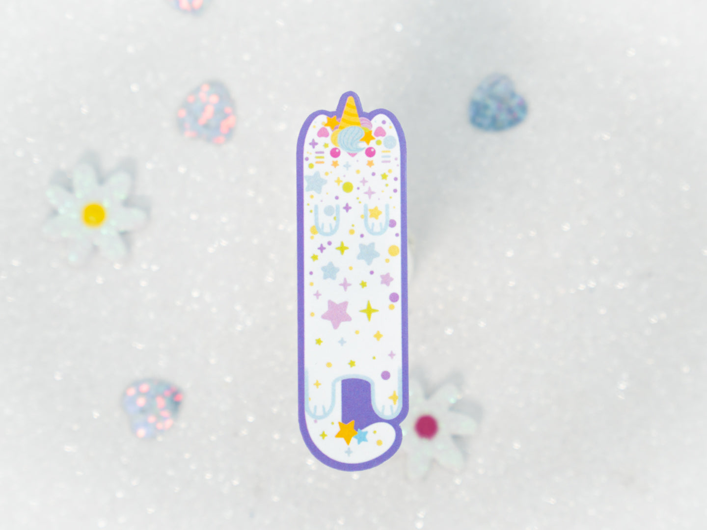 Glitters Cat Sticker - Whiskered Longers Collection
