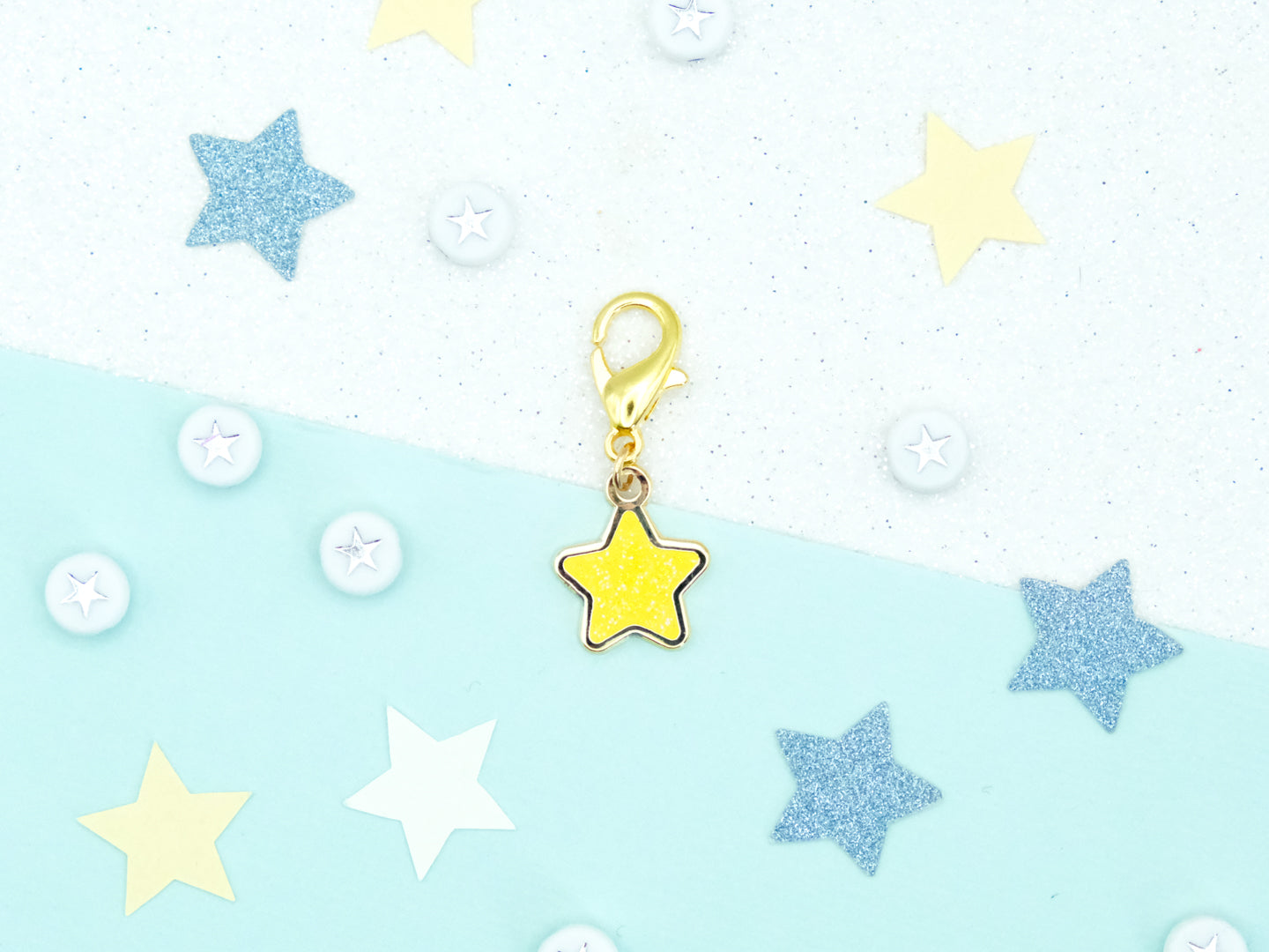 Charm Étoile Jaune Mignonne - Charm-ing Collection