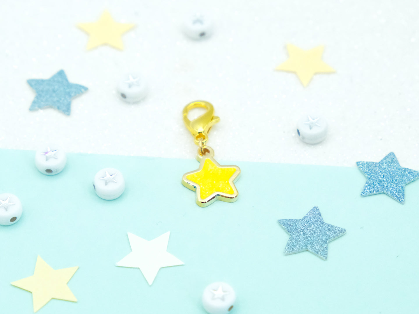 Charm Étoile Jaune Mignonne - Charm-ing Collection