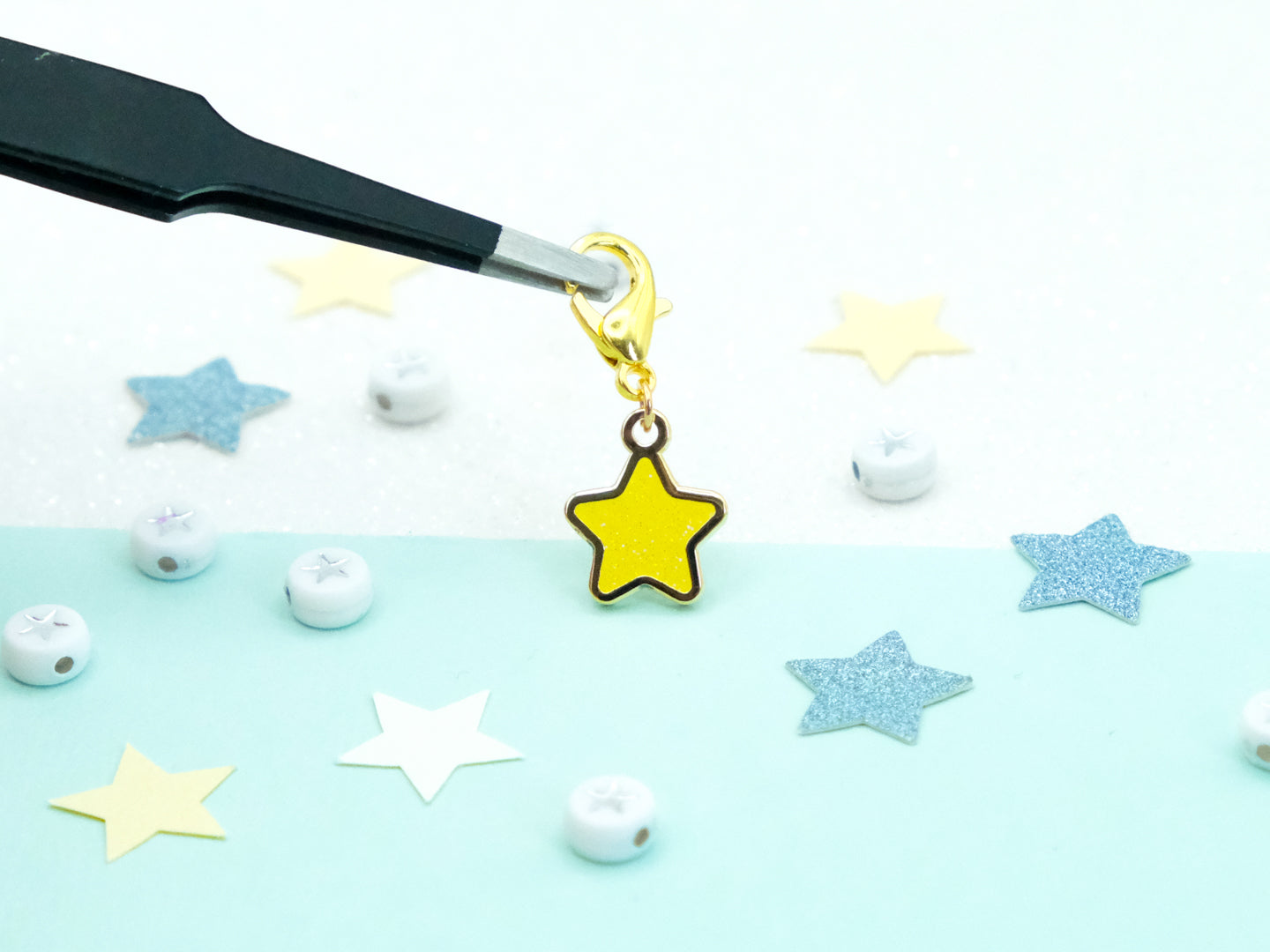 Charm Étoile Jaune Mignonne - Charm-ing Collection