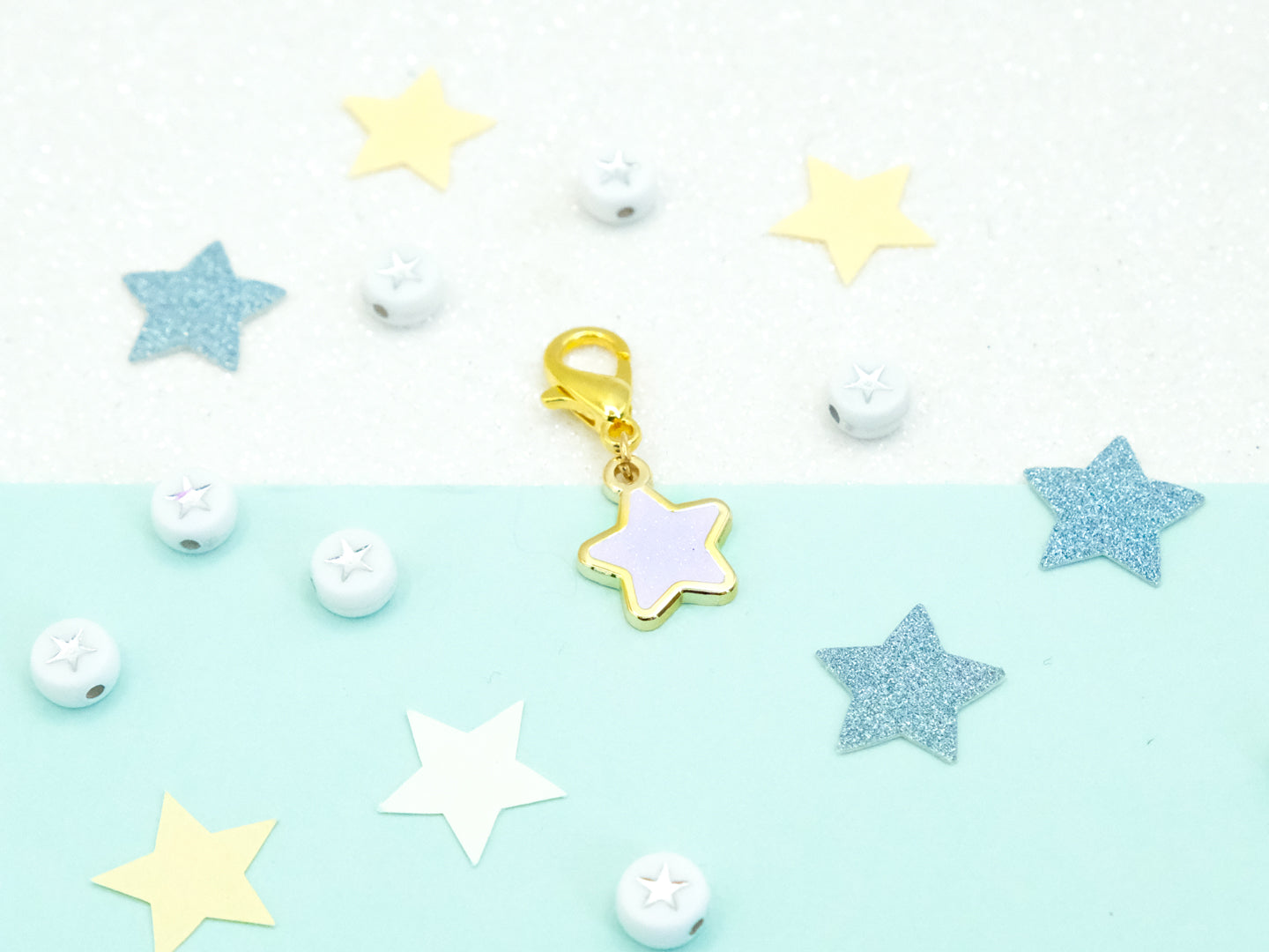 Charm Étoile Violette Mignonne - Charm-ing Collection
