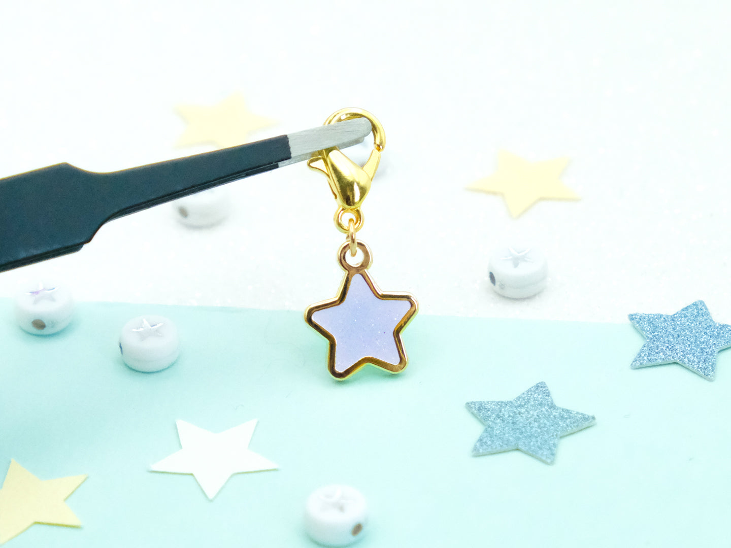 Charm Étoile Violette Mignonne - Charm-ing Collection