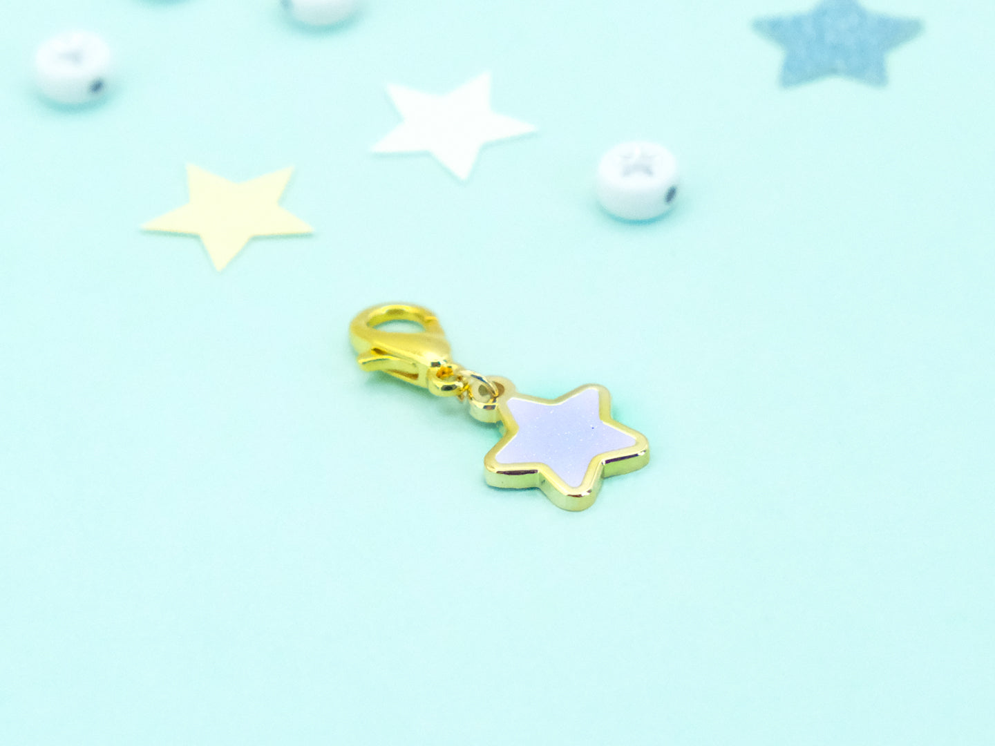 Charm Étoile Violette Mignonne - Charm-ing Collection