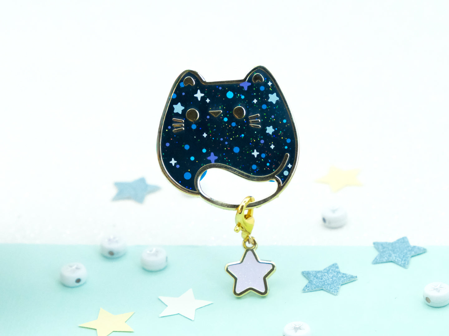 Pins Stardust Cat - Charm-ing Collection