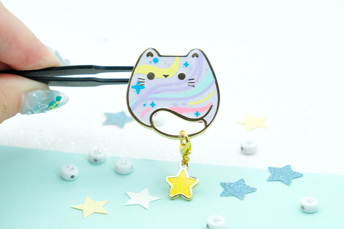 Charm Étoile Jaune Mignonne - Charm-ing Collection