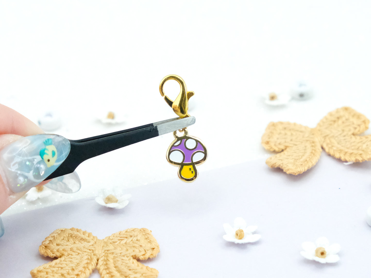 Charm Champignon Violet - Charm-ing Collection