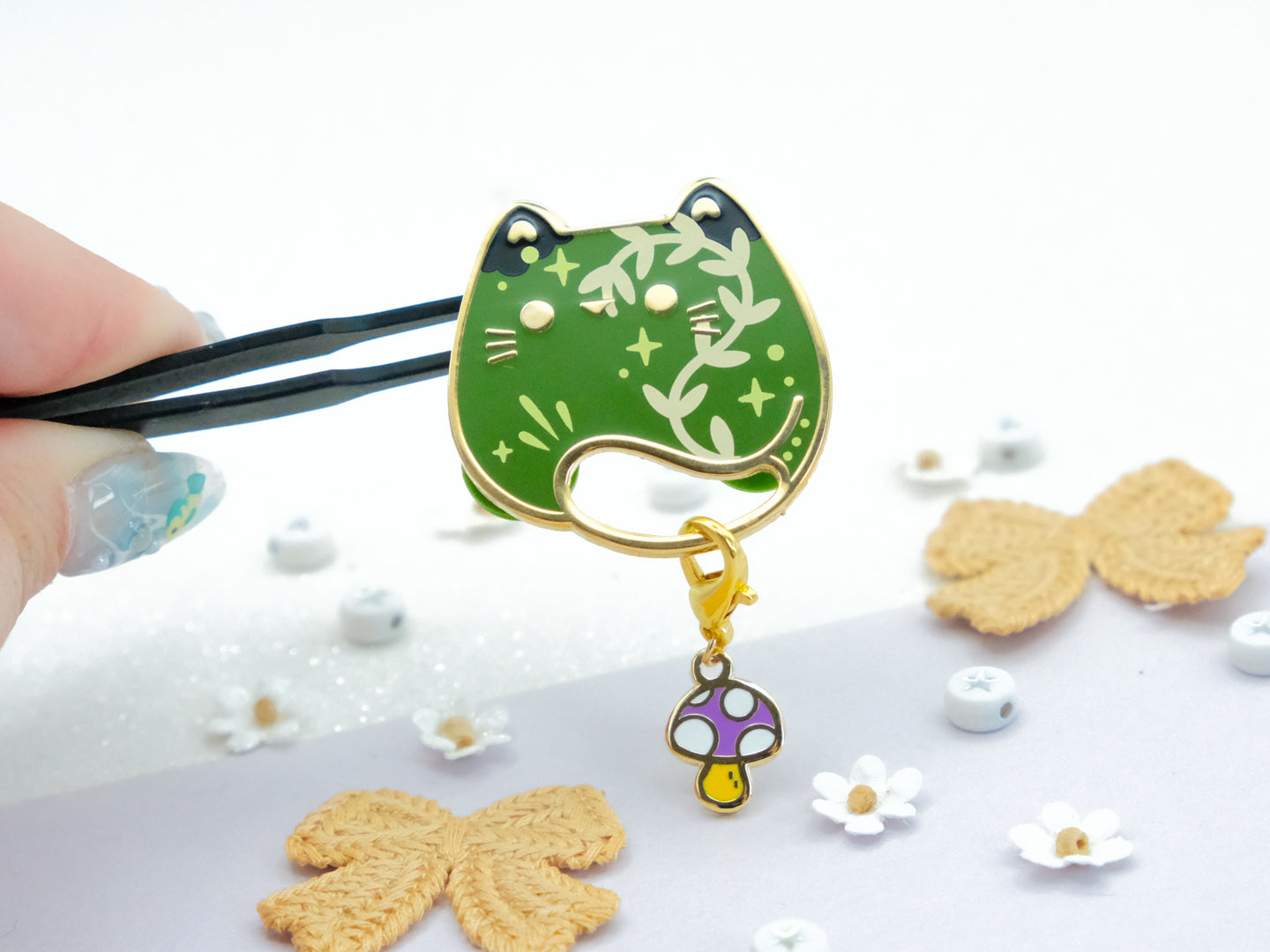 Pins Chat Forêt - Charm-ing Collection