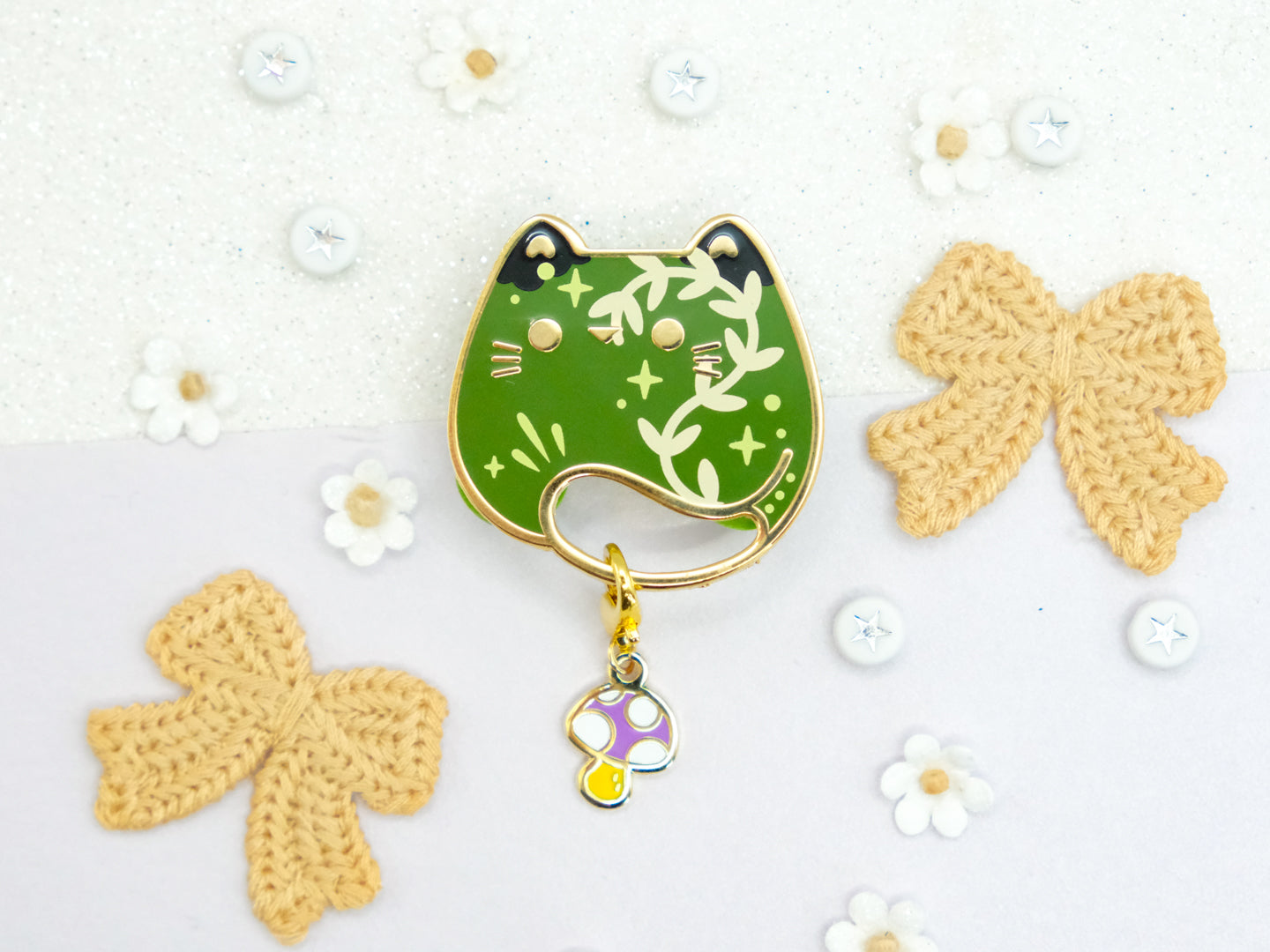 Pins Chat Forêt - Charm-ing Collection