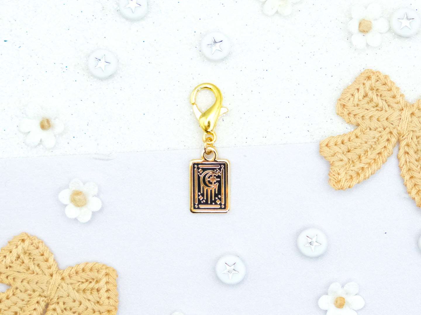 Charm Carte de Tarot Noire - Charm-ing Collection