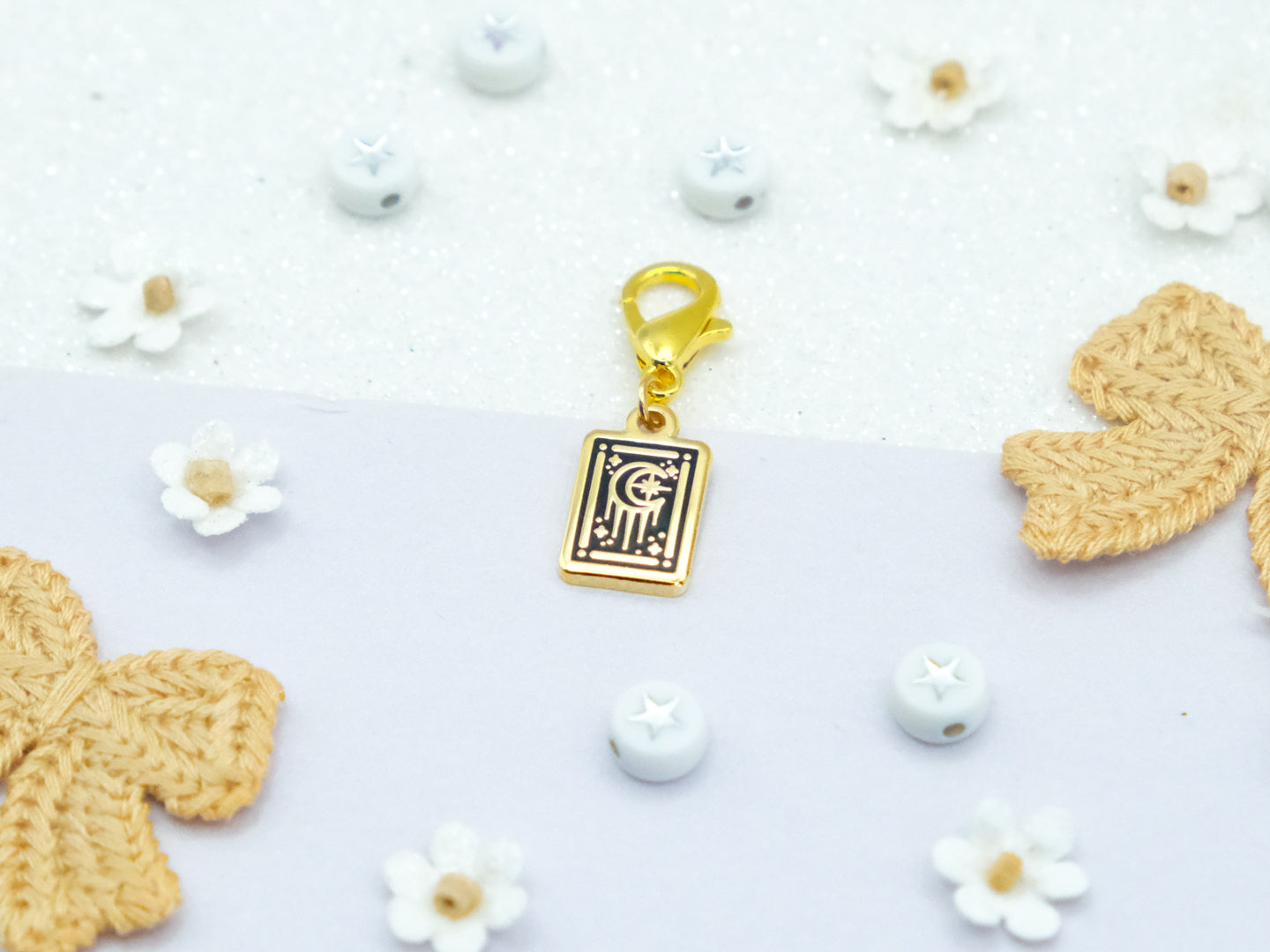 Charm Carte de Tarot Noire - Charm-ing Collection