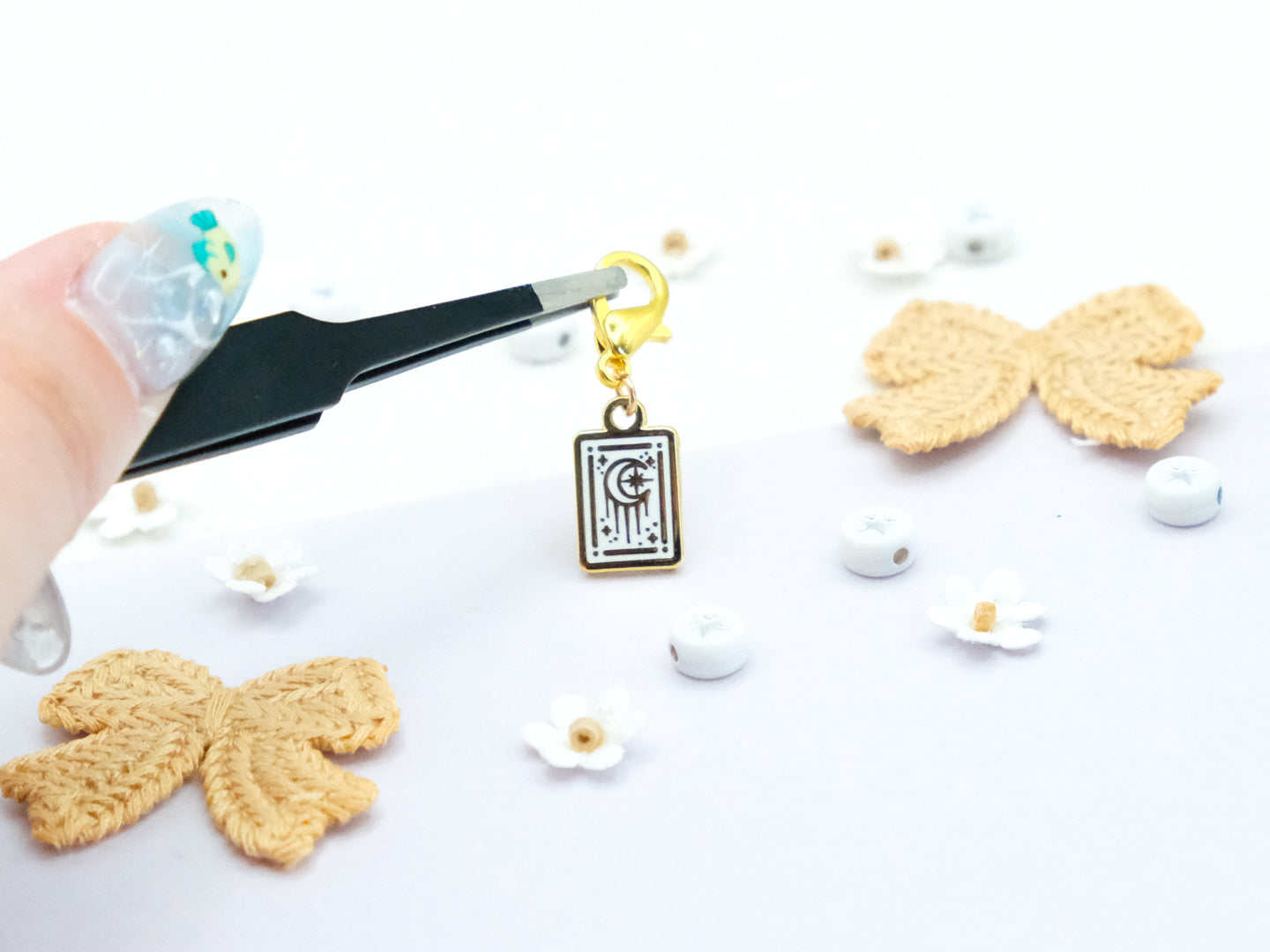 Charm Carte de Tarot Blanche - Charm-ing Collection