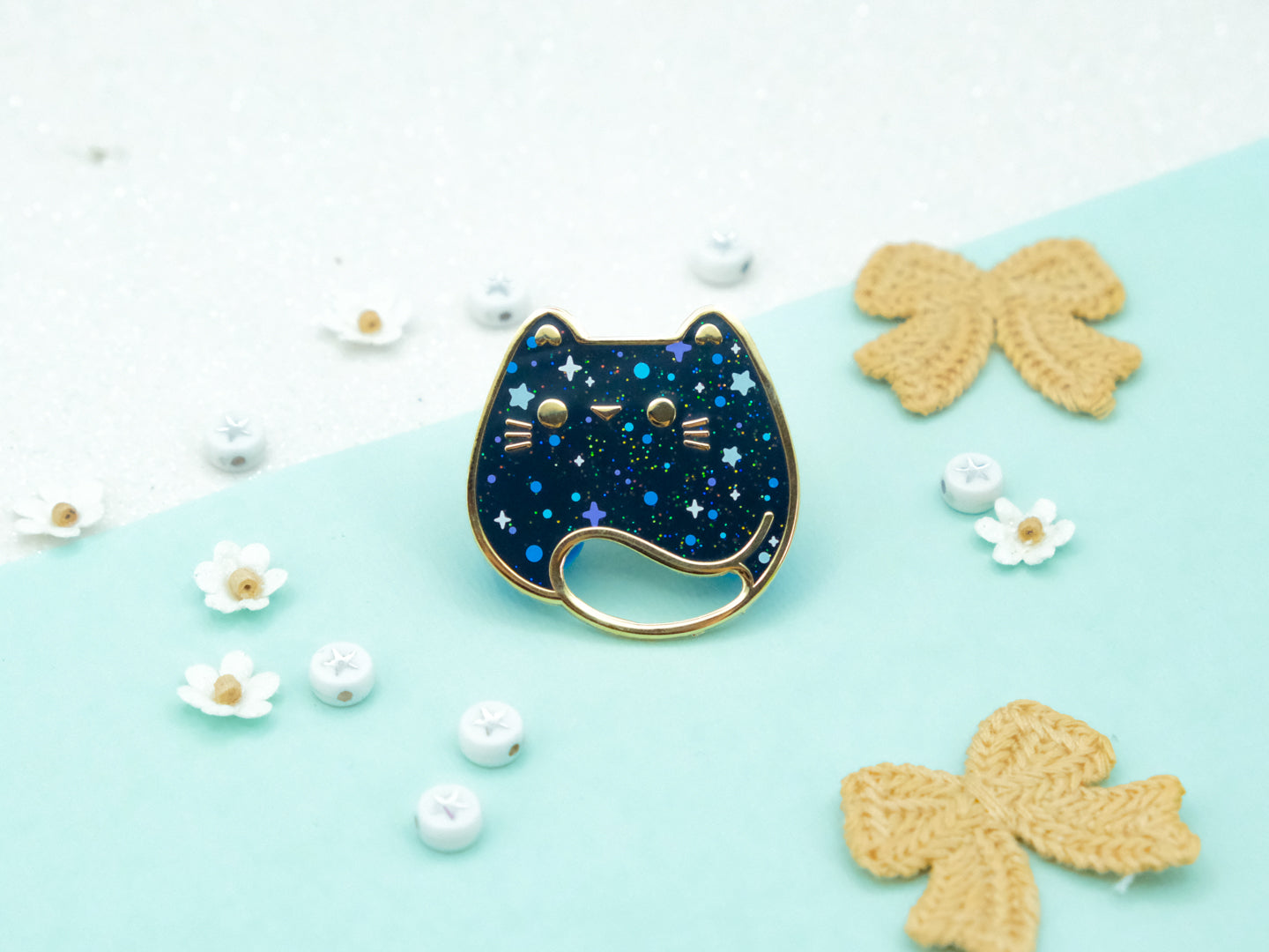 Pins Stardust Cat - Charm-ing Collection