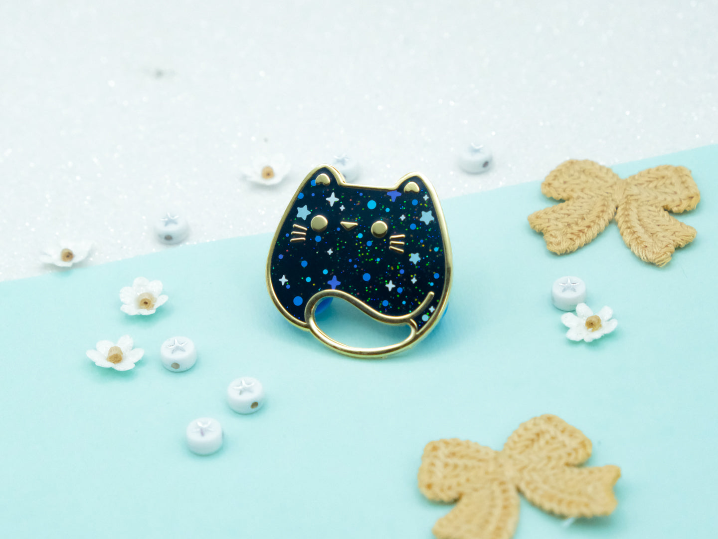 Pins Stardust Cat - Charm-ing Collection