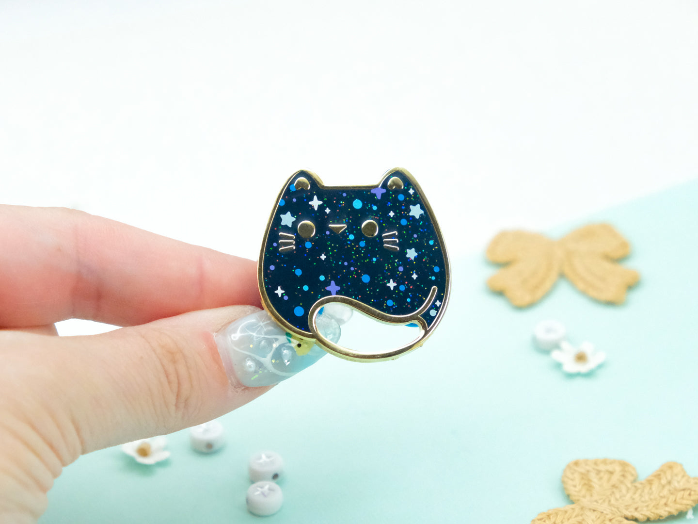 Pins Stardust Cat - Charm-ing Collection