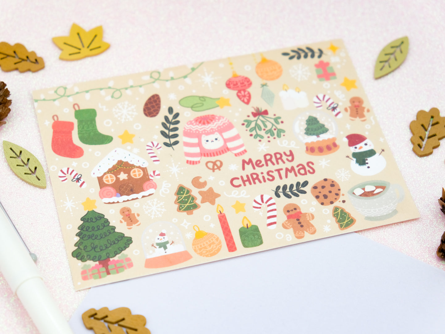 Merry Christmas Greetings Card