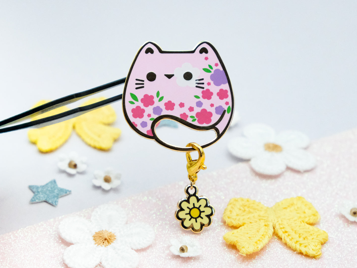 Charm Fleur Jaune - Charm-ing Collection