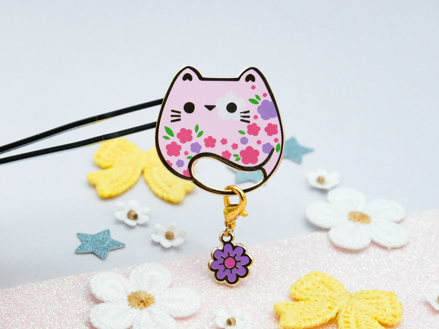 Charm Fleur Violette - Charm-ing Collection