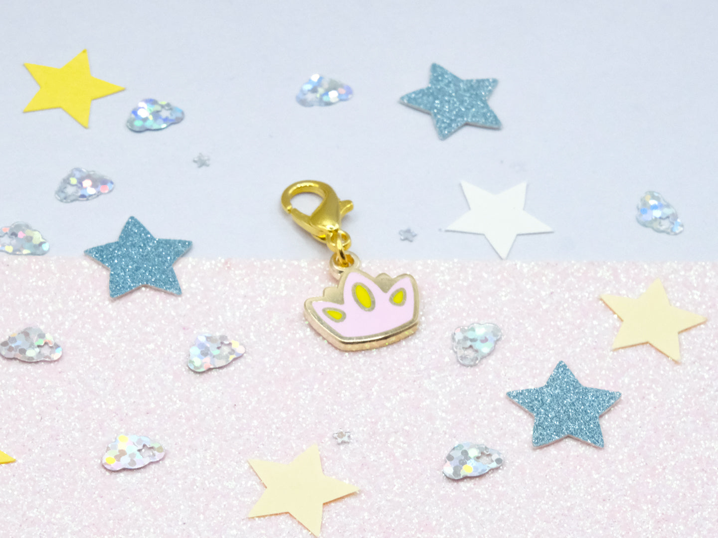 Pink Crown Charm - Charm-ing Collection
