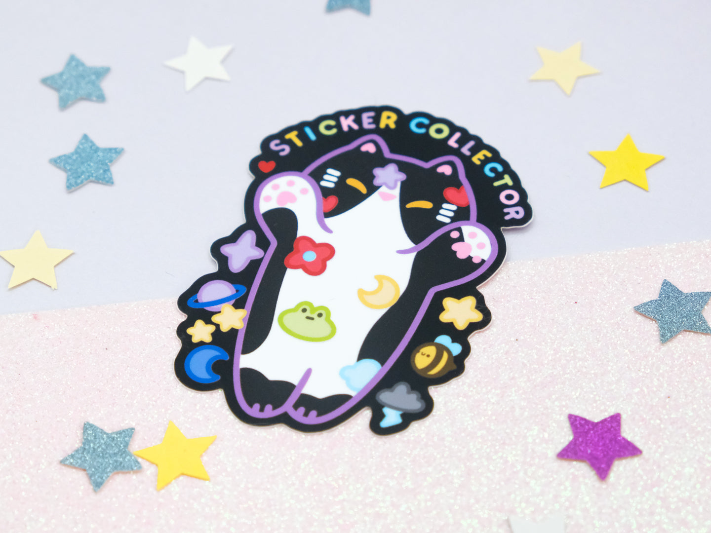 Sticker Collector Cat Sticker