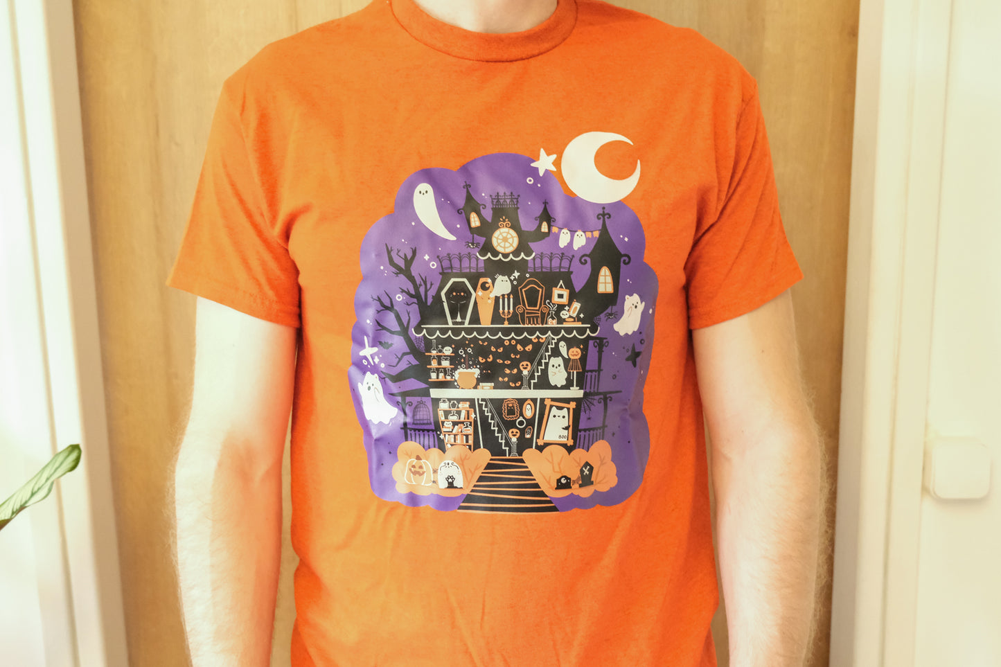 Cute Halloween Manor T-Shirt