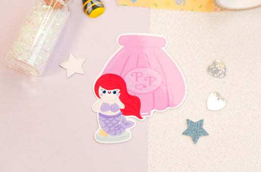 Cute Polly Pocket Mermaid Sticker