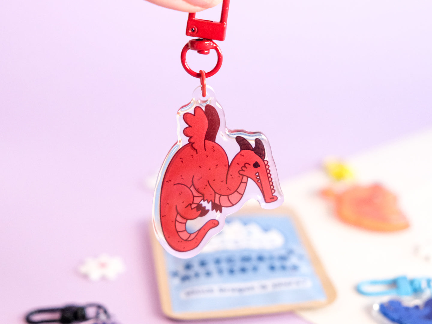 Porte-clés Mystère Wild Dragons