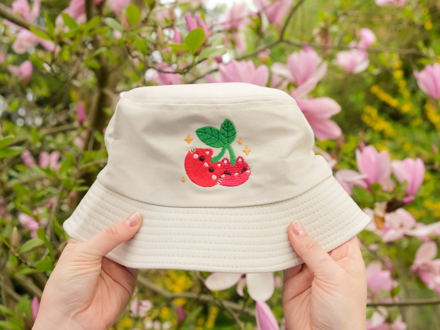 Bob Beige Chat Cerise