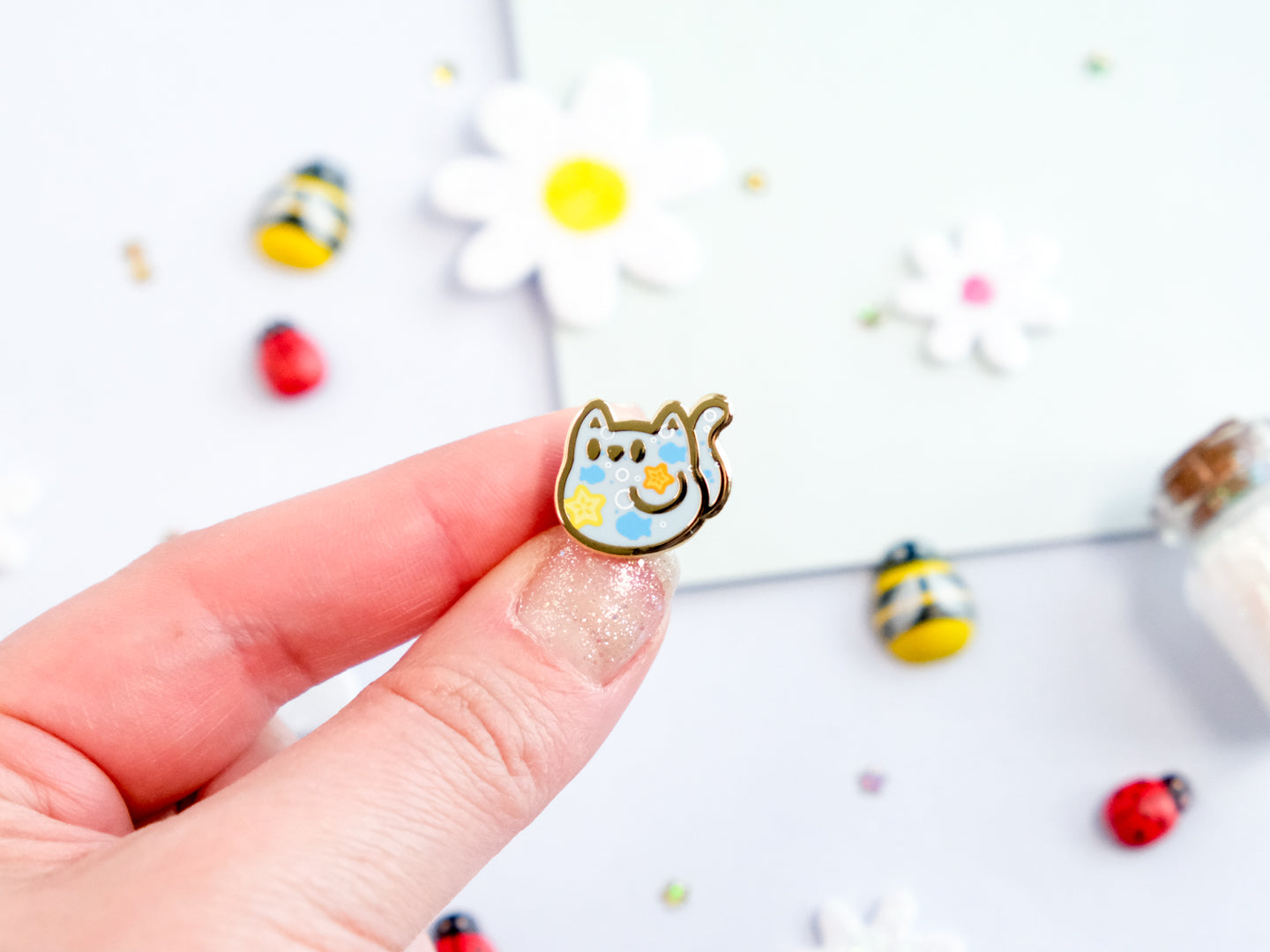 Mini Pins Chat Mignon de l'Océan - Tinycats