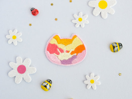 Patch chat lever du soleil