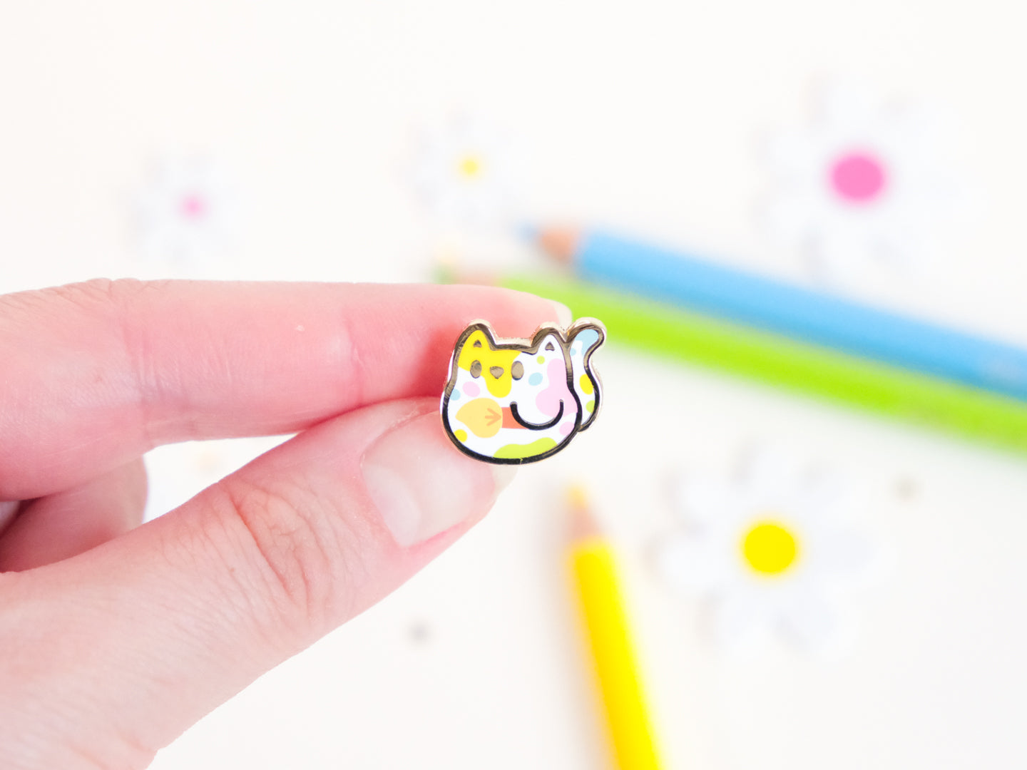 Mini Pins Chat Tiny Paint - Tinycats