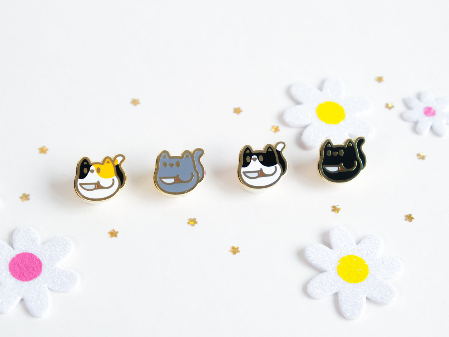 Mini Pins Chat Couteau - Tinycats