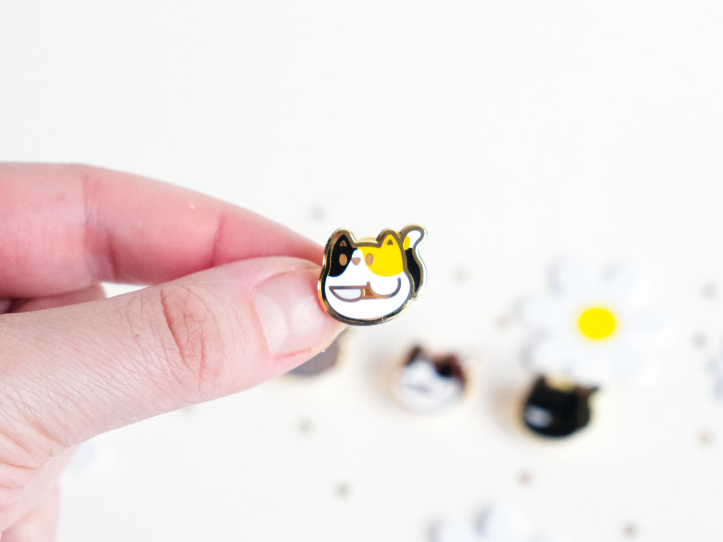 Mini Pins Chat Couteau - Tinycats