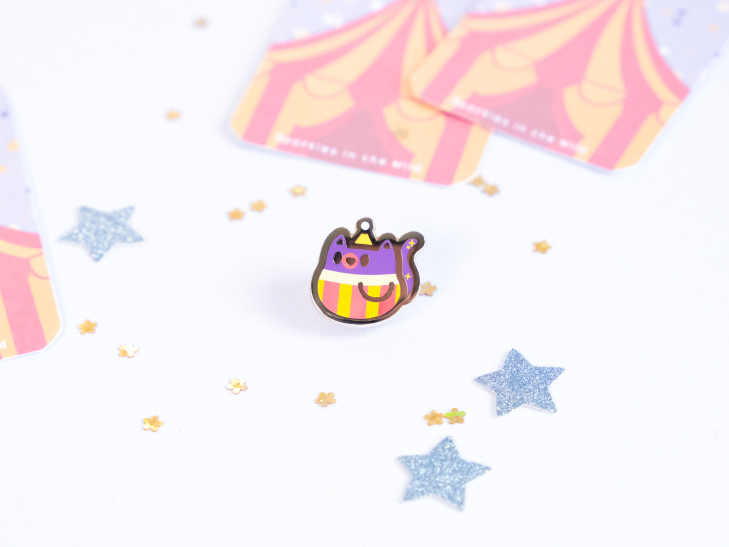 Mini Pins Chat Clown - Tinycats