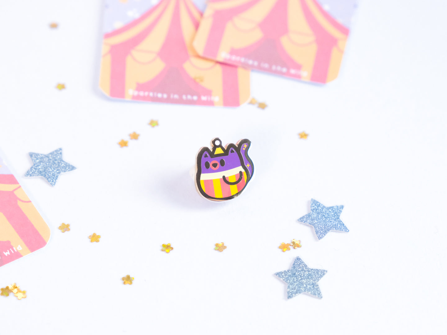 Mini Pins Chat Clown - Tinycats