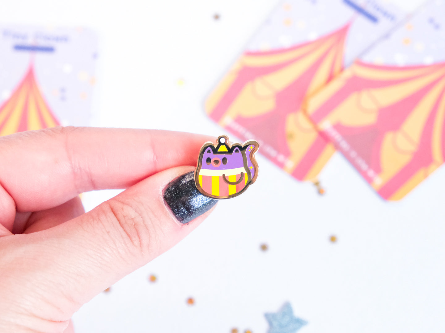 Mini Pins Chat Clown - Tinycats
