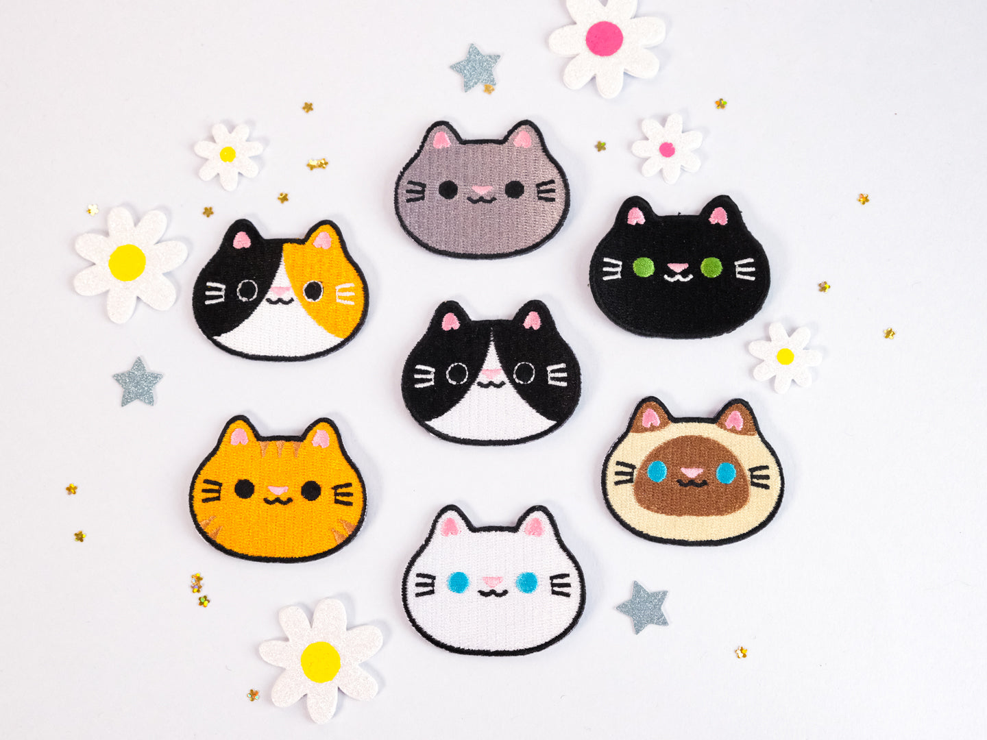 Patch Tête de Chat Mignon