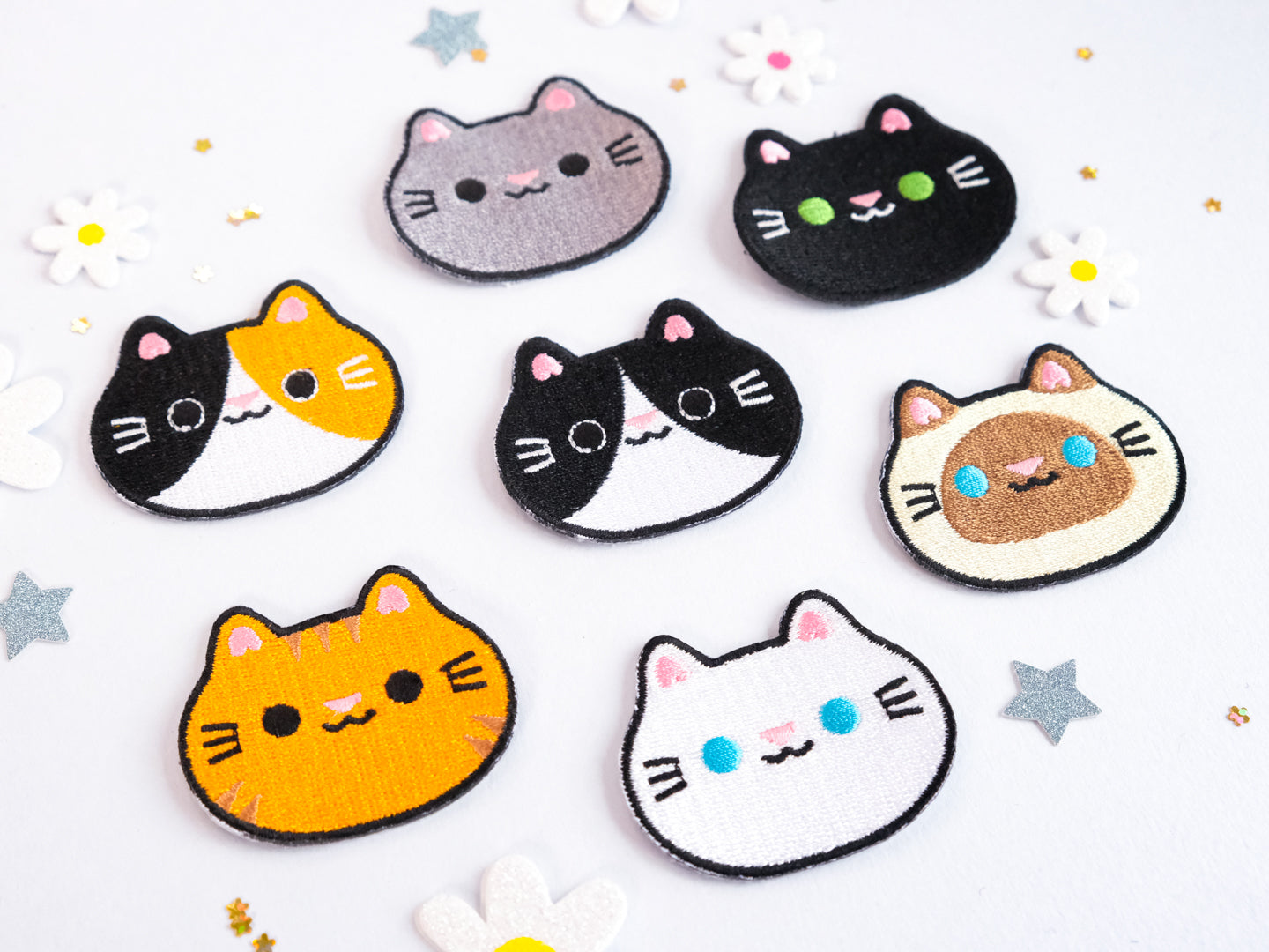 Patch Tête de Chat Mignon