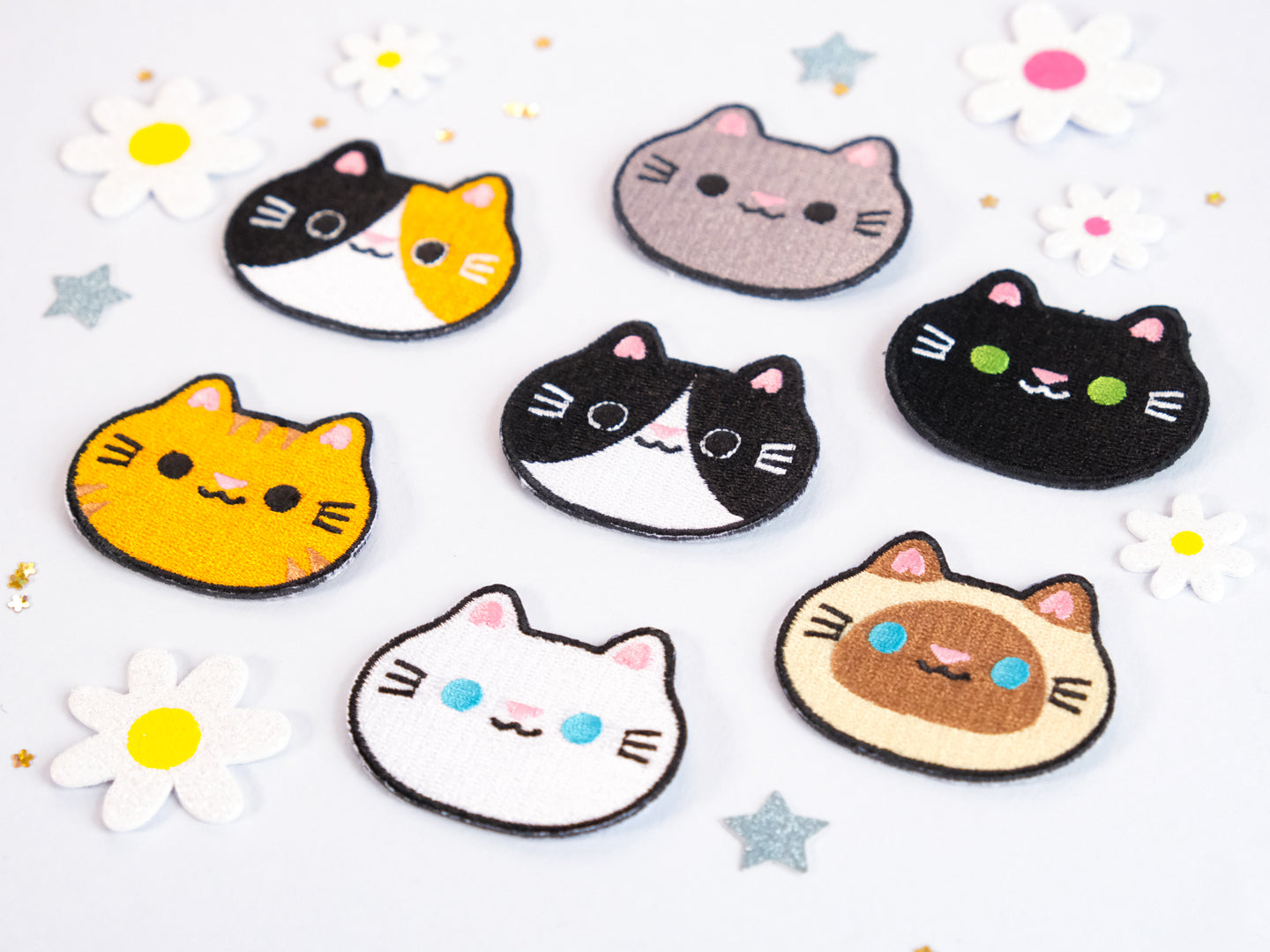 Patch Tête de Chat Mignon