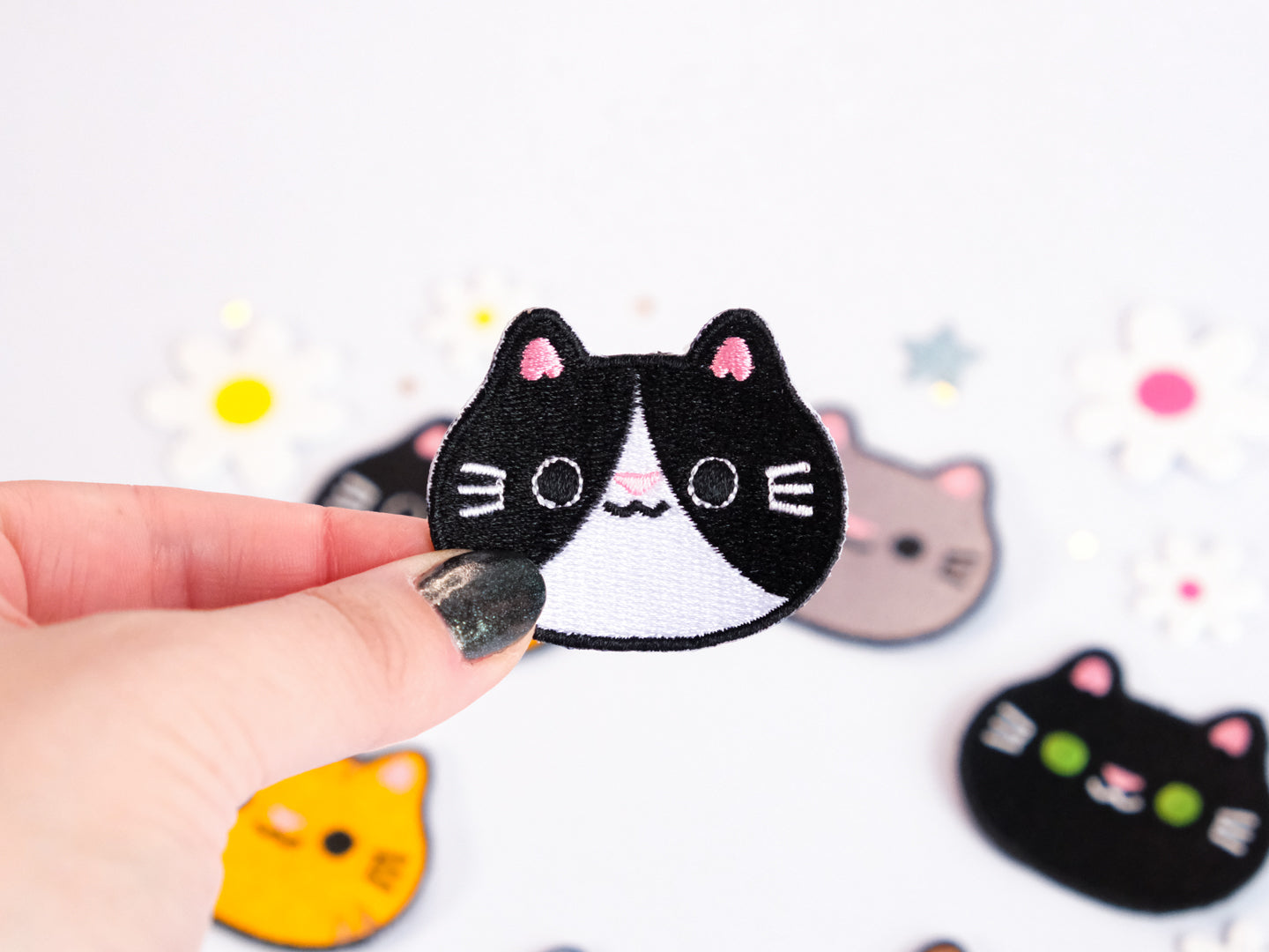 Patch Tête de Chat Mignon