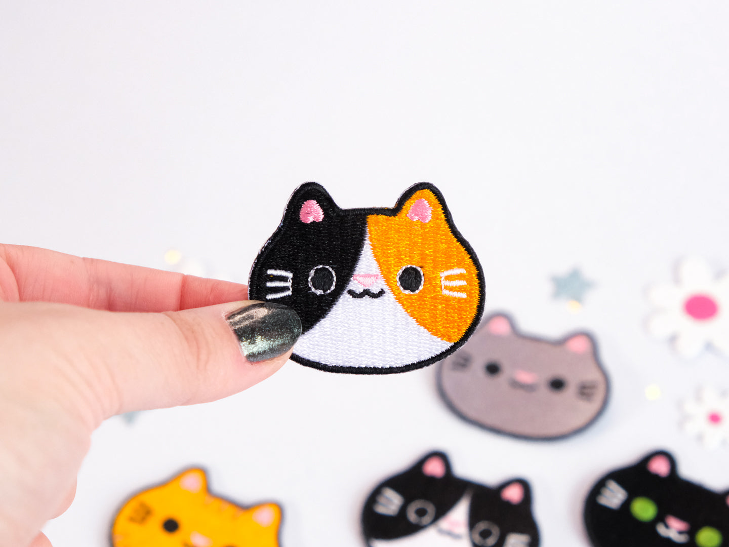 Patch Tête de Chat Mignon