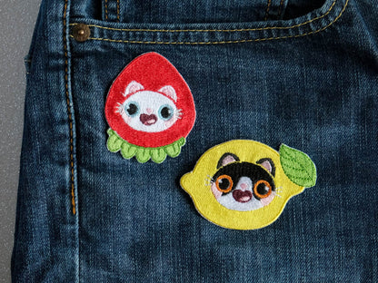 Strawberry Cat Patch