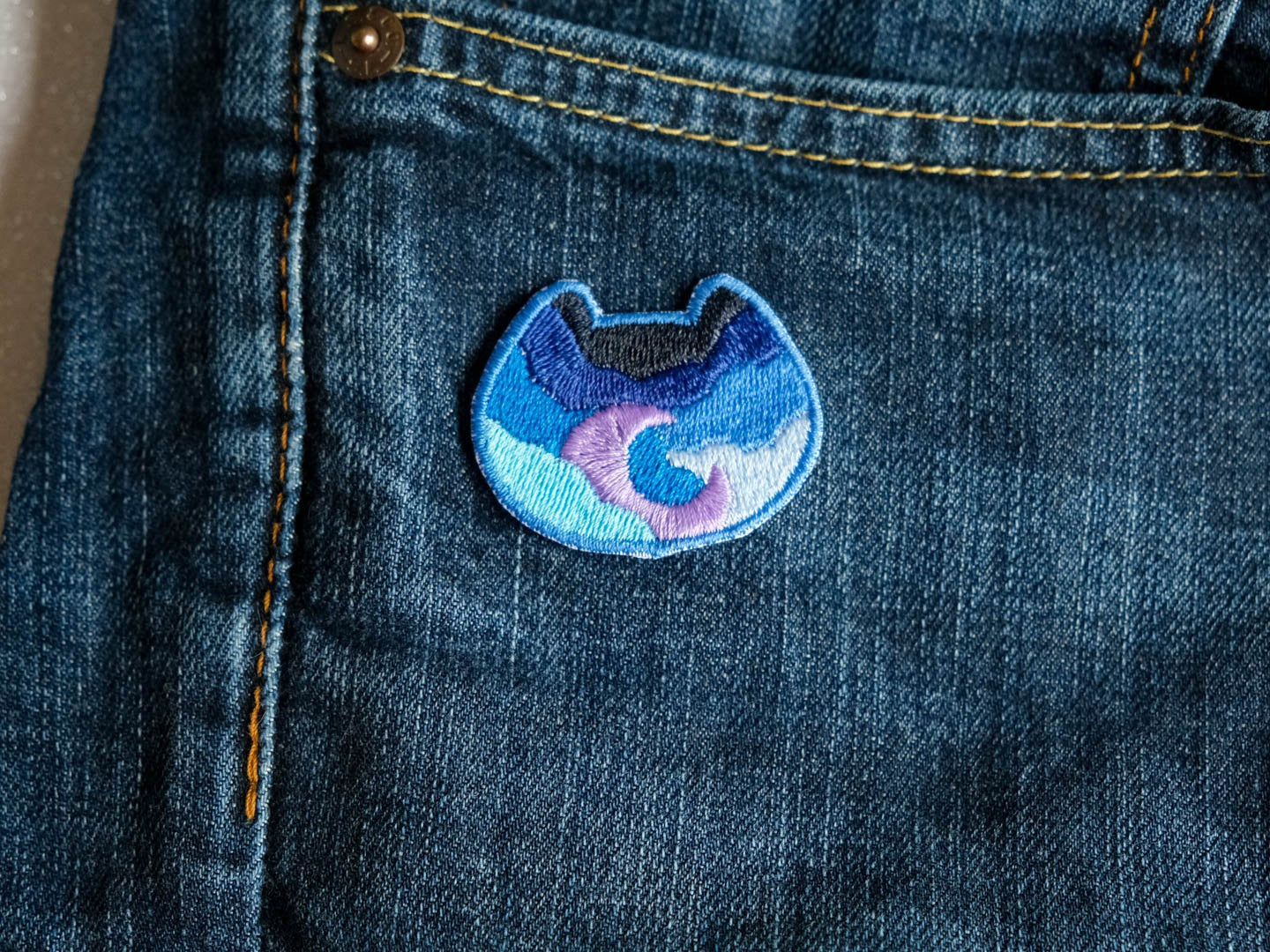 Patch chat lune et nuit