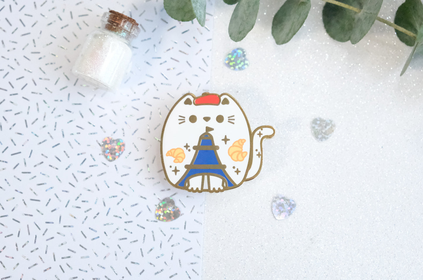 Pins Pawris Chat Français - Whiskered Wonders